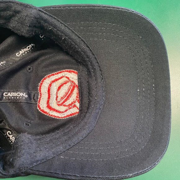 Carbon Elements Black Open Lips with Sucker Ball Cap Hat Adjustable Size - Picture 6 of 7